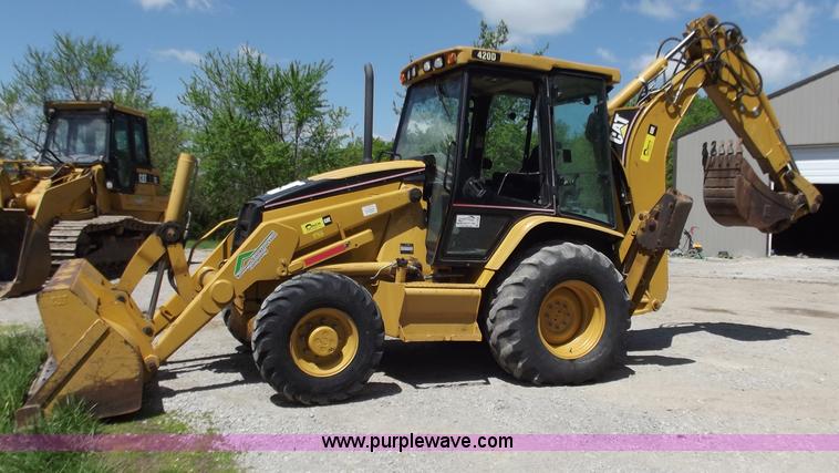 image for item C2000 2005 Caterpillar 420D backhoe