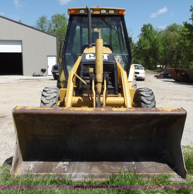 image for item C2000 2005 Caterpillar 420D backhoe
