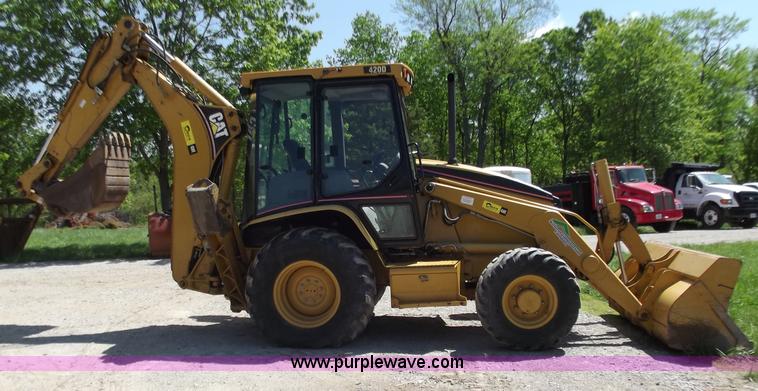 image for item C2000 2005 Caterpillar 420D backhoe