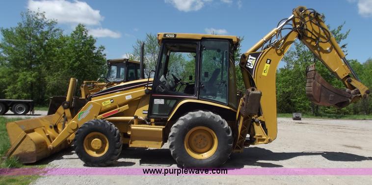 image for item C2000 2005 Caterpillar 420D backhoe