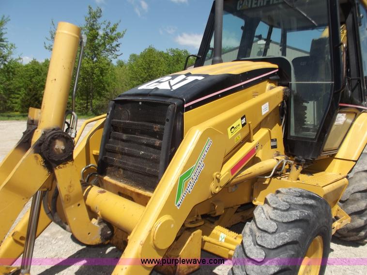 image for item C2000 2005 Caterpillar 420D backhoe