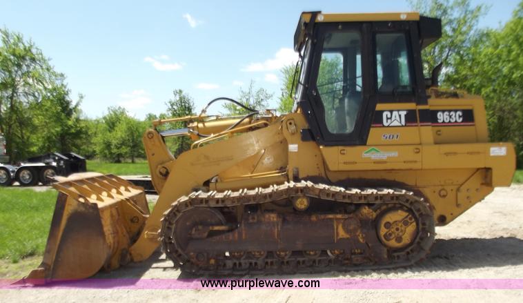 image for item C2001 2004 Caterpillar 963C track loader