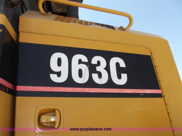 image for item C2001 2004 Caterpillar 963C track loader