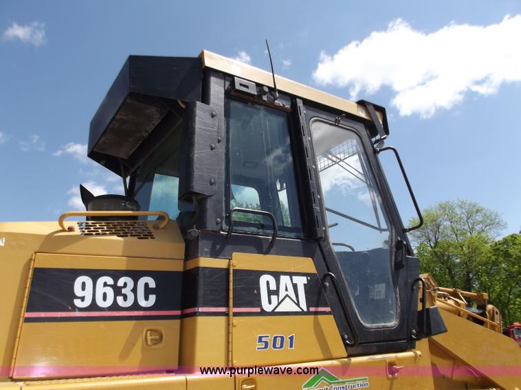 image for item C2001 2004 Caterpillar 963C track loader
