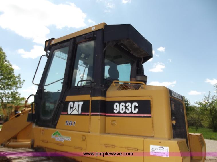 image for item C2001 2004 Caterpillar 963C track loader