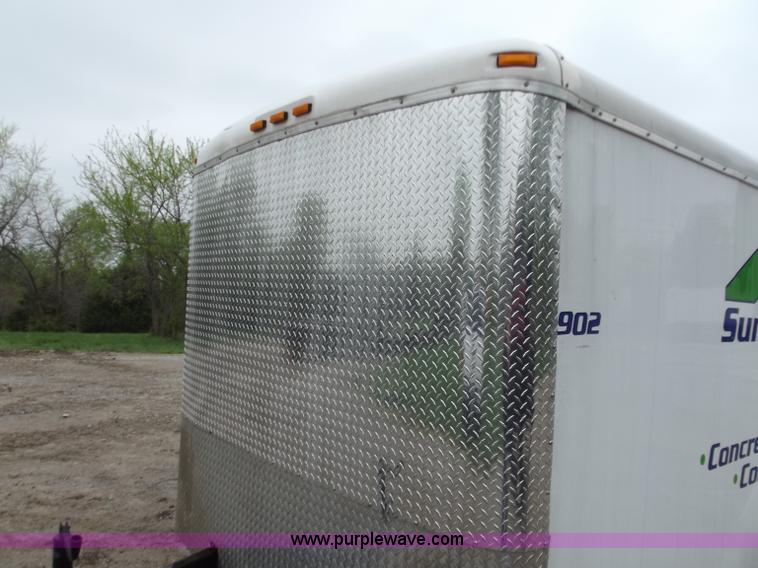 image for item D3876 2007 Cooper 16' enclosed trailer