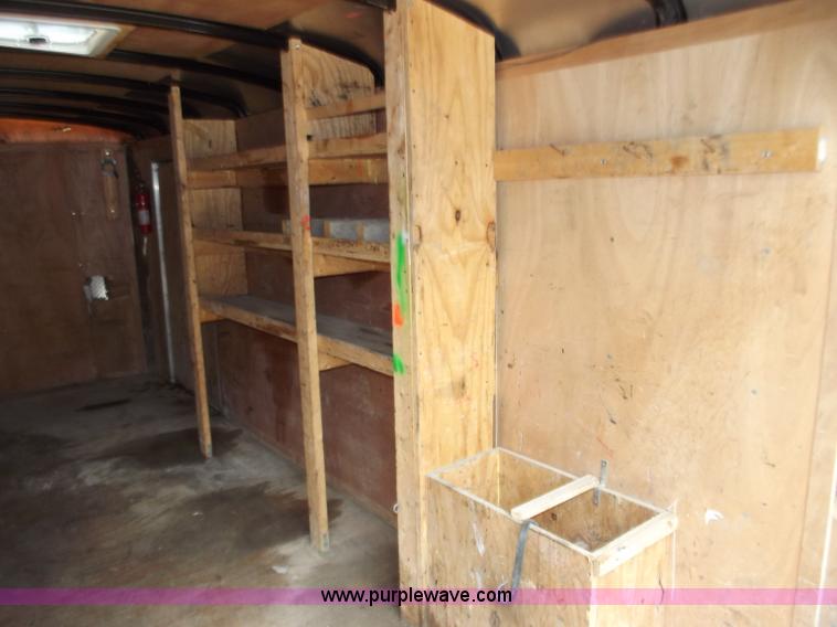 image for item D3876 2007 Cooper 16' enclosed trailer