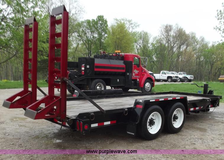 image for item D3877 2011 Towmaster T160 equipment trailer