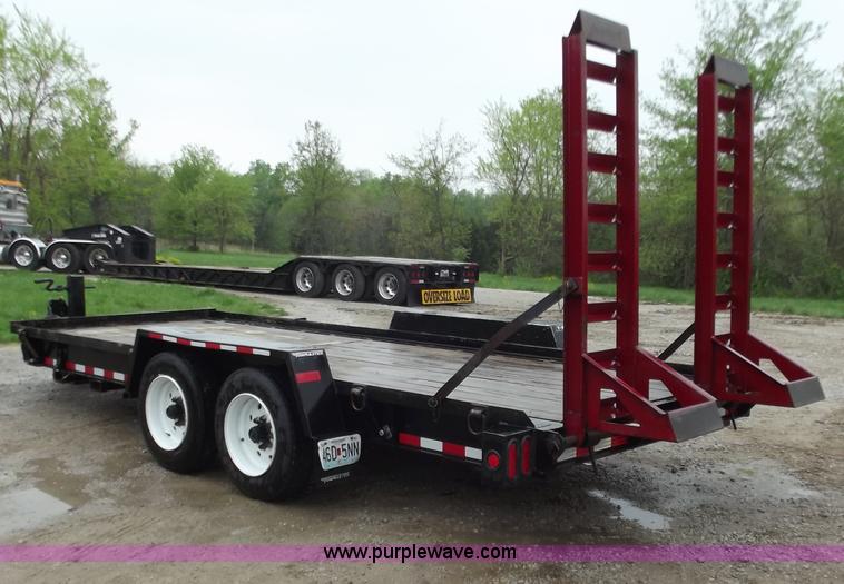 image for item D3877 2011 Towmaster T160 equipment trailer