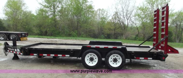 image for item D3877 2011 Towmaster T160 equipment trailer