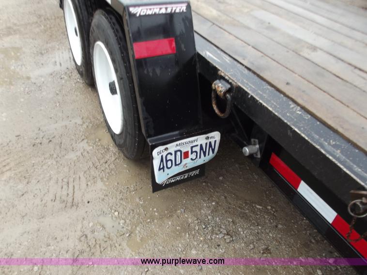 image for item D3877 2011 Towmaster T160 equipment trailer