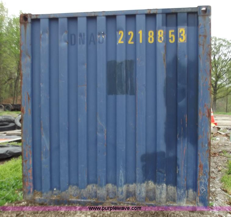 image for item D3879 2002 20' storage container