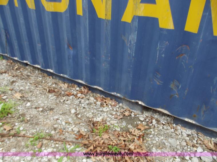 image for item D3879 2002 20' storage container