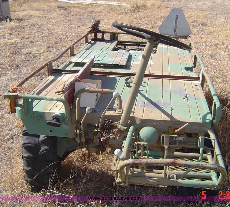image for item B1205 (3) U.S. Military M274 1/2 ton utility platform trucks