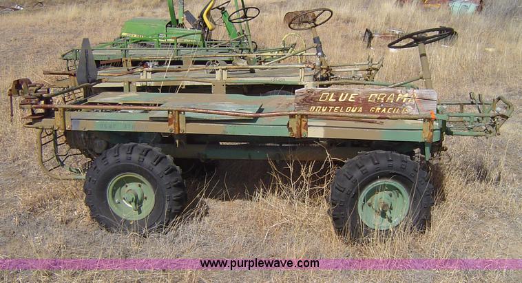 image for item B1205 (3) U.S. Military M274 1/2 ton utility platform trucks