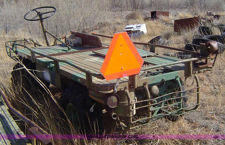 image for item B1205 (3) U.S. Military M274 1/2 ton utility platform trucks