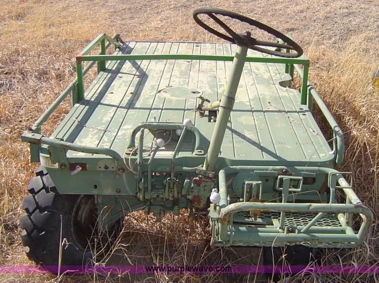 image for item B1205 (3) U.S. Military M274 1/2 ton utility platform trucks