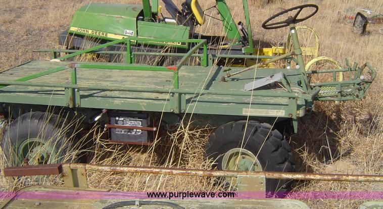 image for item B1205 (3) U.S. Military M274 1/2 ton utility platform trucks