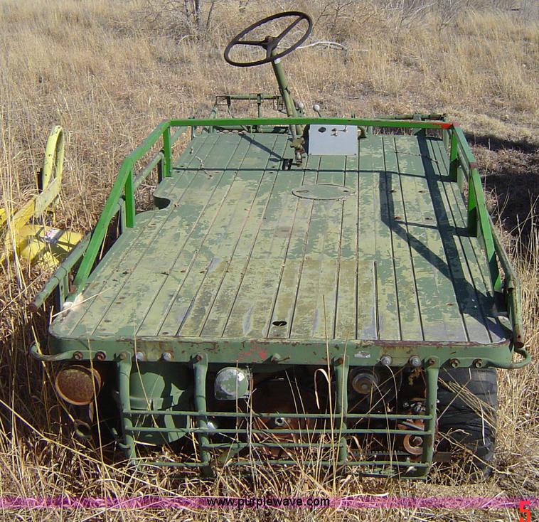 image for item B1205 (3) U.S. Military M274 1/2 ton utility platform trucks