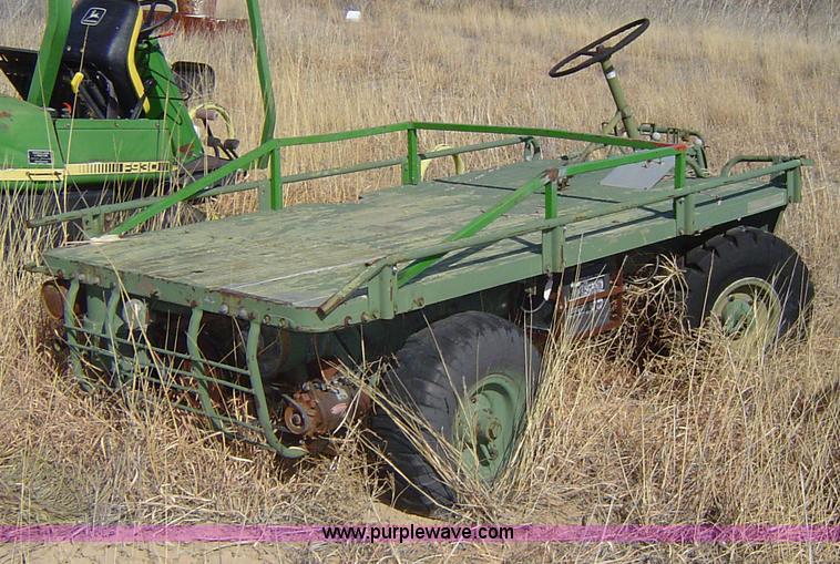 image for item B1205 (3) U.S. Military M274 1/2 ton utility platform trucks