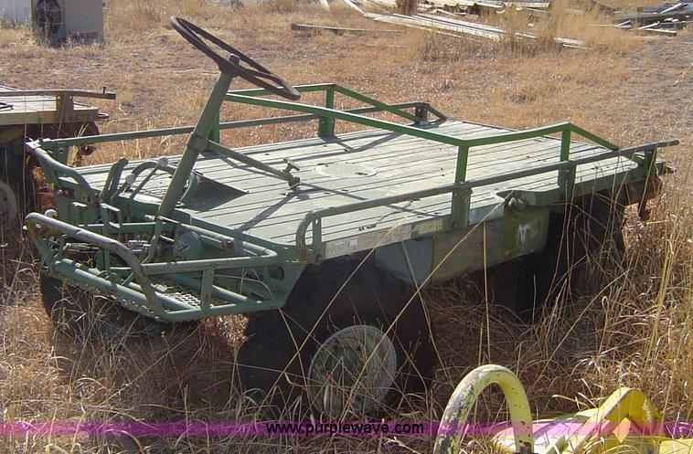 image for item B1205 (3) U.S. Military M274 1/2 ton utility platform trucks