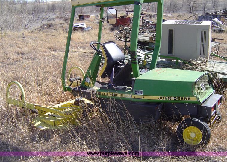 image for item B1206 (2) John Deere front mowers