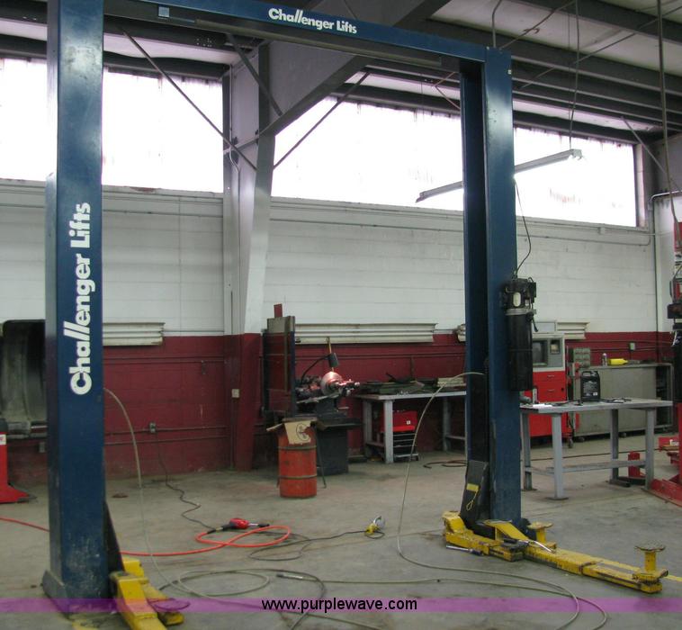 image for item B1208 Challenger 31000 two post auto cable lift