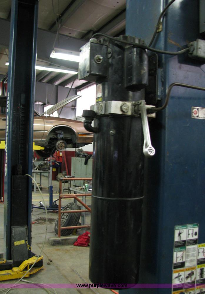 image for item B1208 Challenger 31000 two post auto cable lift