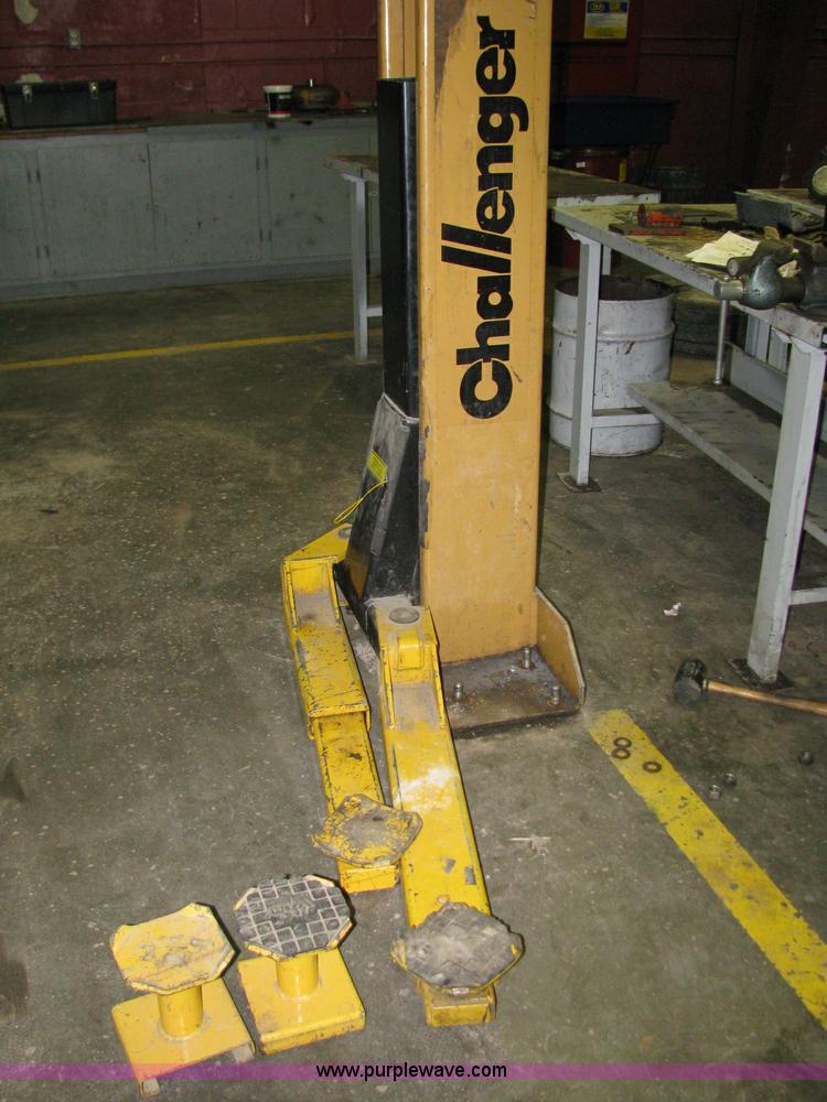 image for item B1209 Challenger 27000 two post auto chain lift