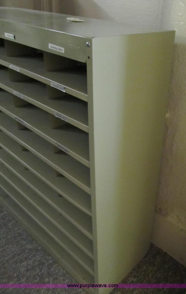 image for item B1226 Slotted letter sorting cabinet