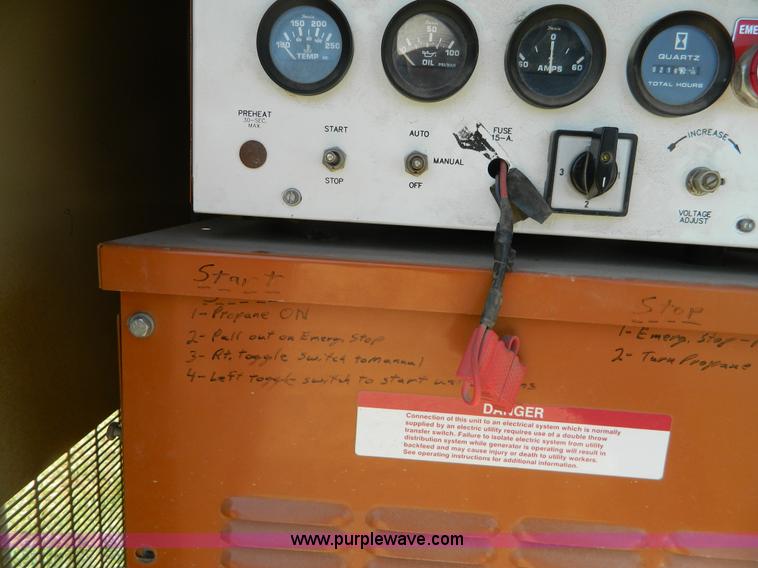 image for item B3638 Generac portable generator