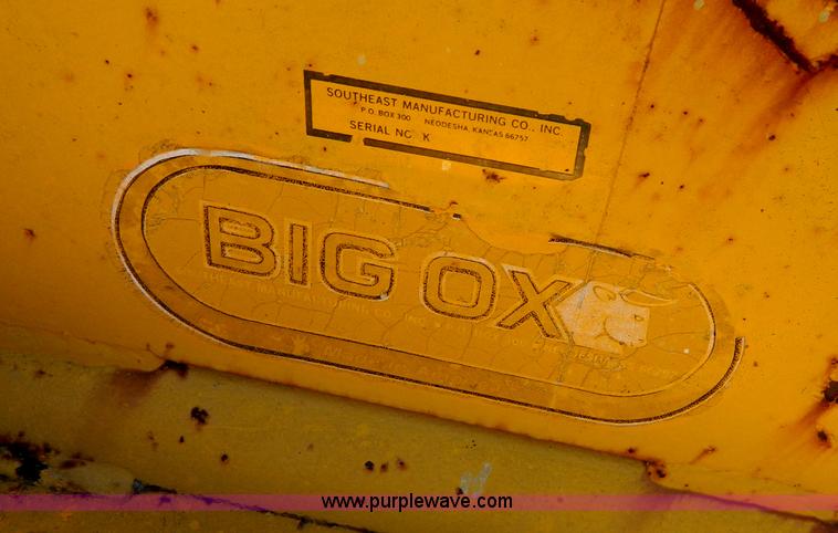 image for item B3642 Big Ox rear blade