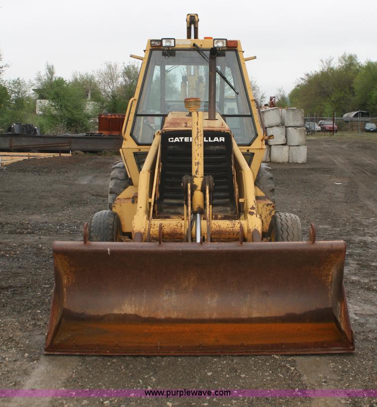image for item B6510 1987 Caterpillar 416 backhoe