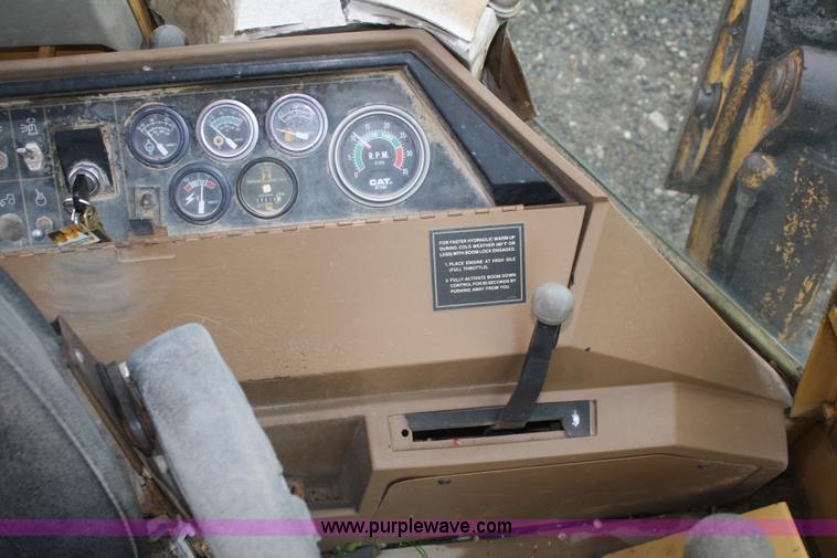 image for item B6510 1987 Caterpillar 416 backhoe