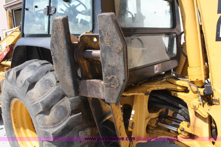image for item B6523 1998 John Deere 410E backhoe