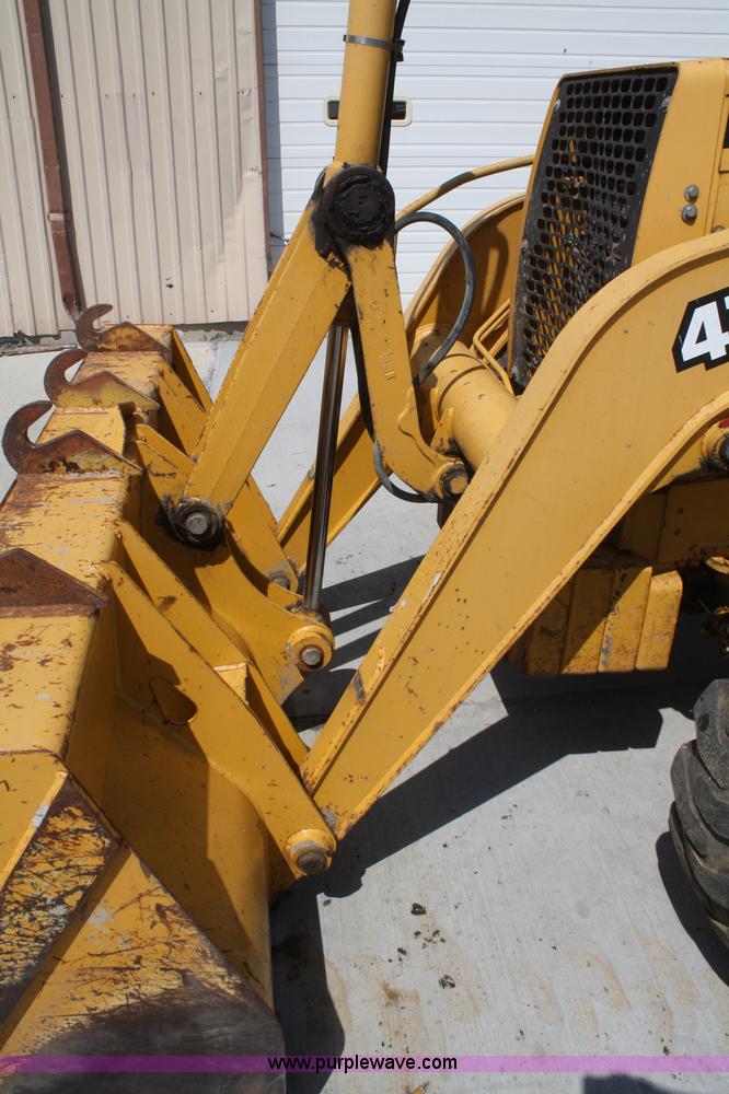 image for item B6523 1998 John Deere 410E backhoe