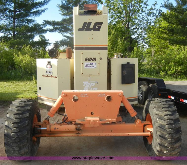 image for item D4019 1991 JLG 60HA TopGun self propelled boom lift