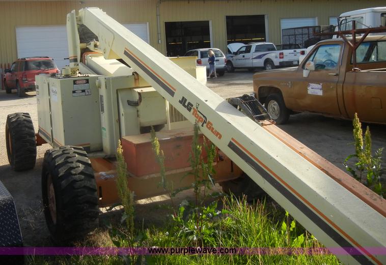 image for item D4019 1991 JLG 60HA TopGun self propelled boom lift