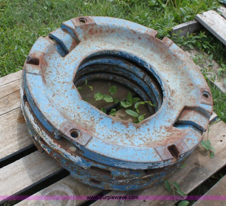 image for item D7689 (4) Ford tractor wheel weights
