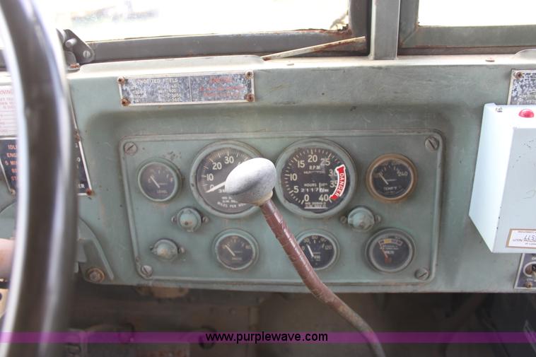 image for item D7696 1968 Kaiser 6x6 military dump truck