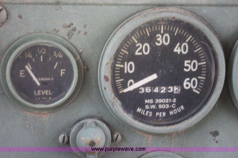 image for item D7696 1968 Kaiser 6x6 military dump truck