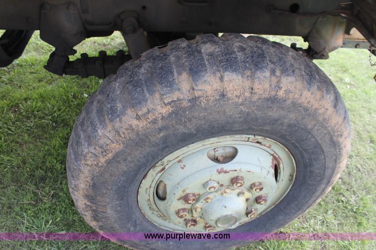 image for item D7696 1968 Kaiser 6x6 military dump truck