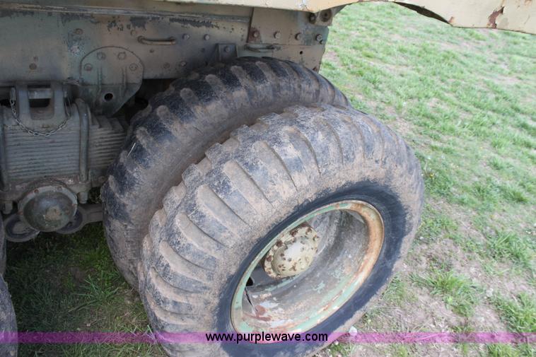 image for item D7696 1968 Kaiser 6x6 military dump truck