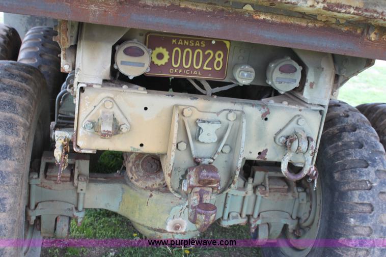 image for item D7696 1968 Kaiser 6x6 military dump truck