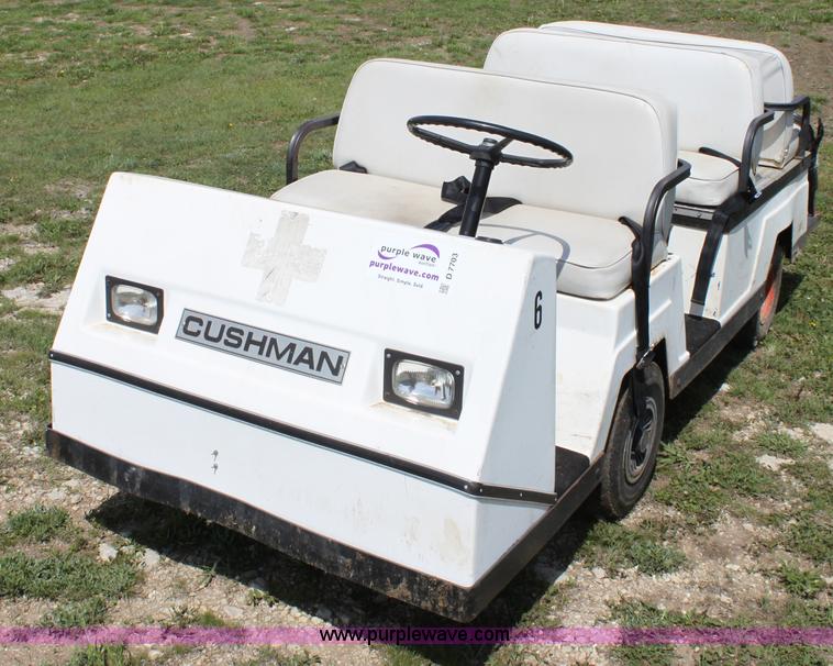 image for item D7703 Cushman nine passenger utility vehicle