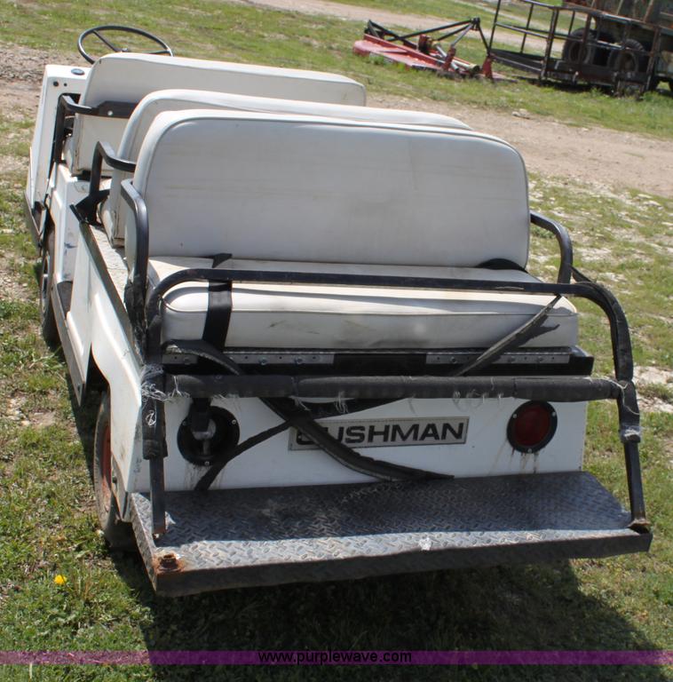 image for item D7703 Cushman nine passenger utility vehicle