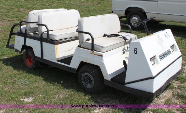 image for item D7703 Cushman nine passenger utility vehicle