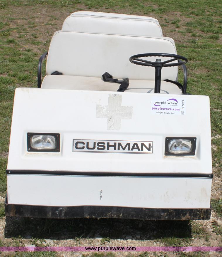 image for item D7703 Cushman nine passenger utility vehicle
