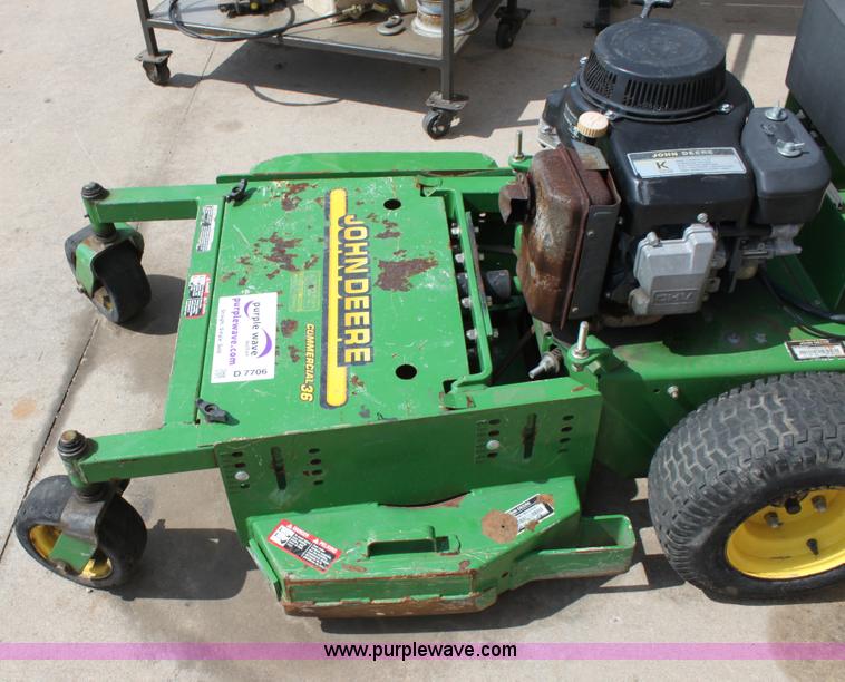 image for item D7706 1999 John Deere H45 Turbo lawn mower