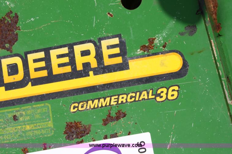 image for item D7706 1999 John Deere H45 Turbo lawn mower